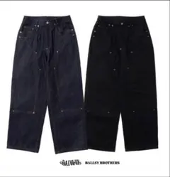 【美品】BADWAY × BALLSY BROTHERS デニムパンツ Mのサムネイル