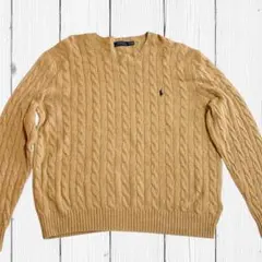 Polo Ralph Lauren ケーブルニット セーター カシミア 刺繍