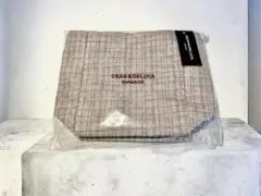 DEAN & DELUCA ベージュ トートバッグ　バンコク　バレンタイン限定