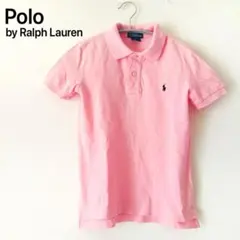 Polo by Ralph Lauren ポロシャツ　半袖 ６　ピンク　ボタン