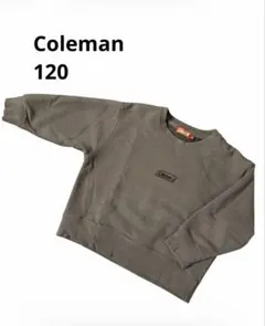Coleman コールマン　ロゴトレーナー 120 グレー　スウェット　男女兼用