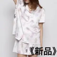 《新品》 gelato pique テディベア柄シャツ　セットアップ