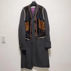 kolor チェスターコート ベスト付き