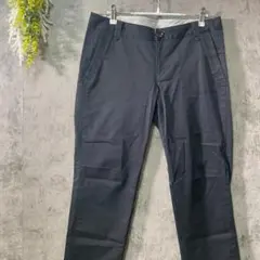 メンズスラックス　ロートレアモン　スラックス　チノパン　メンズパンツ　ネイビー