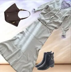 ニットセットアップ　タグ付き　コーデ売り　まとめ売り　レディース服　大人かわいい