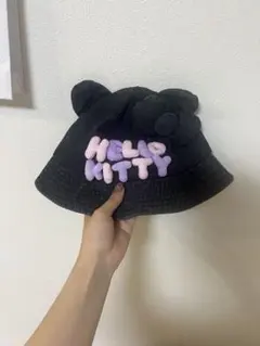 HELLO KITTY 耳付きバケットハット
