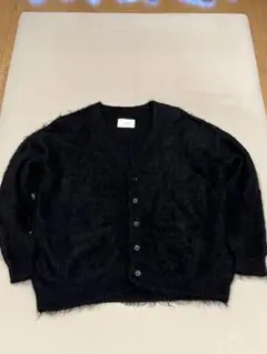 stein / KID MOHAIR CARDIGAN(BLACK)