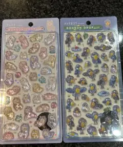 BONBON DROP シールセット 2枚 アルパカ　ハシビロコウ