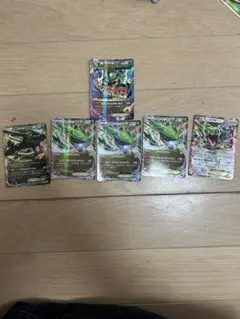 モ*ケ様 レックウザEX メガレックウザEX カードセット