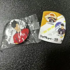 ハイキュー　くら寿司缶バッジ　黒尾鉄朗