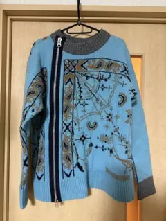 グッチ GUCCI レザージャケット エスニック 柄 ウエスタン ライダース