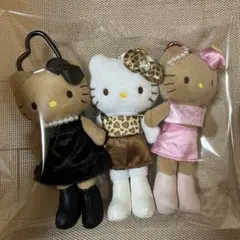 ハローキティ GOGOギャル　スタイルアップマスコット　３点セット