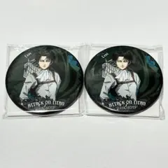 進撃！巨人中学校 リヴァイ 缶バッジ CD特典 - メルカリ