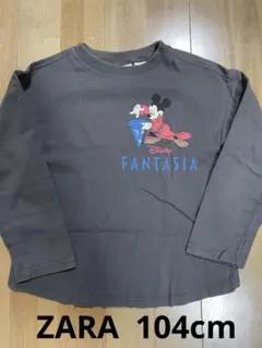 【ZARA】ディズニー　Tシャツ　104cm