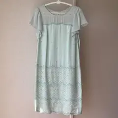 アプワイザーリッシェ　ブルーグリーンワンピース