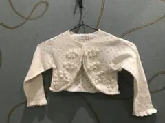 カーディガン ボレロ フォーマル 刺繍のお花