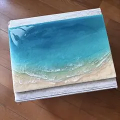 沖縄の海を感じる』circle オーシャンレジンアート／直径30cm - メルカリ