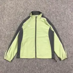 ミズノ トラックジャケット グリーン ポリエステル M ランニング トレーニング