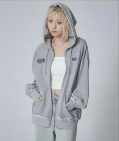 ENVYM ビッグパーカー グレーのサムネイル