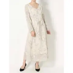 マーキュリーデュオ　楊柳刺繍ロングワンピース　新品未使用　タグ付き