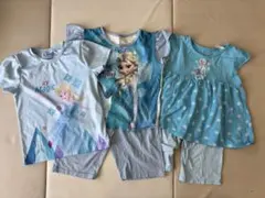 Disneyエルサ3点セット　アナ雪130cm