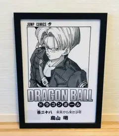 DC28 ドラゴンボール イラスト 一番くじ【額付】トランクス