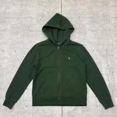 POLO RALPH LAUREN ジップパーカー グリーン ポロラルフローレン