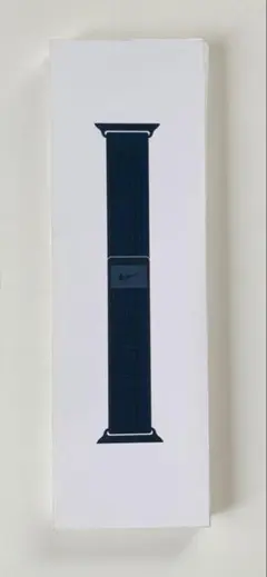 Apple Watch 純正 NIKEスポーツループ　ブラック/ブルー　45mm