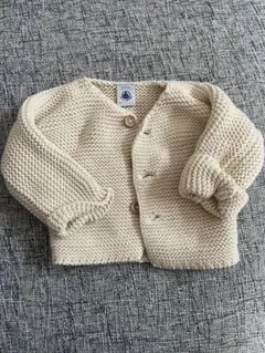PETIT BATEAU ニットカーディガン 6m