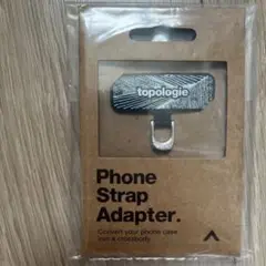 新品トポロジーPhone Strap Adapter フォンストラップ黒