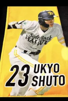 23 周東佑京ソフトバンクホークス 終盤戦　応援タオル