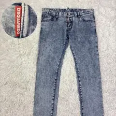 最近モデルDSQUARED2ディースクエアード2019年ケミカルウォッシュ 48 