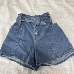 ZARA デニムショートパンツ 11-12歳