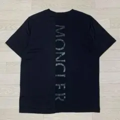 ［極美品］モンクレール　 Tシャツ　バックロゴブラック　M 国内正規品4S555