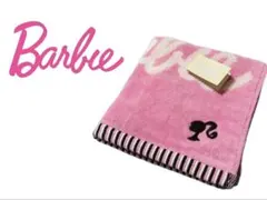 Barbie タオルハンカチ　ピンク　ストライプ　バービーのサムネイル