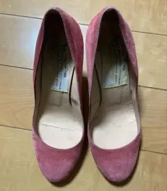 Pippi Chic Lady スエードパンプス ピンクのサムネイル