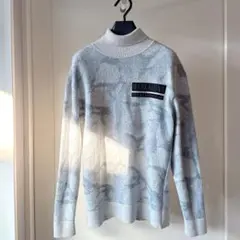 美品 ★ MARK&LONA ニット 保温 セーター マーク&ロナ 正規品 白