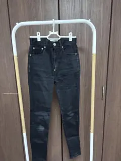 MOUSSY ブラック スキニーデニム