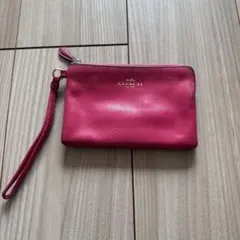 COACH ピンク 小物 ポーチ