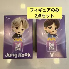 韓国限定♡BTS ジョングク V マクドナルド Tiny Tan フィギュア