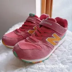 New Balance 996 キッズスニーカー ピンク