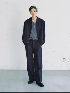 LIDNM Wool Cropped Sport Jacket & Slacksのサムネイル