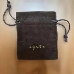 アガット　agete 巾着ケース