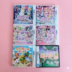 【美品・完品】3DS DS ソフト6点まとめ売り アイカツ プリパラ たまごっち