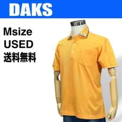DAKS ダックス ポロシャツ オレンジ ゴルフ 送料無料のサムネイル