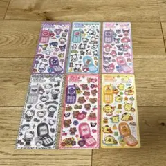 正規品　平成はっぴーフォン　サンリオ　6枚セット　キティ　マイメロ ポチャッコ
