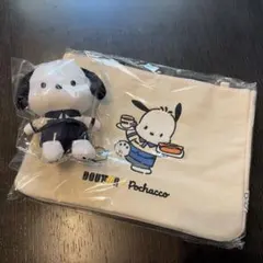 ドトール福袋　ポチャッコ　ぬいぐるみ&キャンバスバック