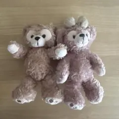 ダッフィー シェリーメイ ぬいぐるみキーホルダー