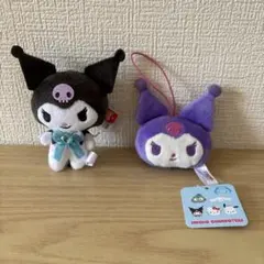 クロミちゃんぬいぐるみセット　サンリオキャラクター ぬいぐるみ 2点セット