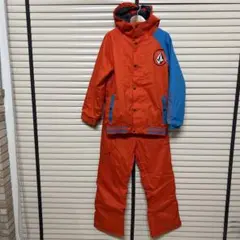 Volcom 子供用 スノーボードウェア セット カラー　オレンジ160サイズ